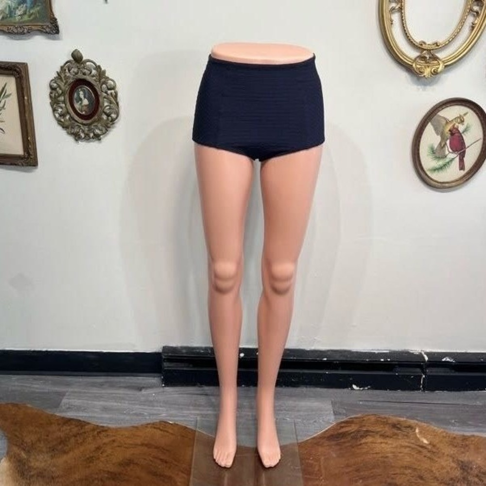 Rachel Comey Women "Solid Sunder" High-Waisted Bikini Bottom in Black - Size XS